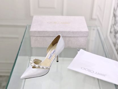 Jimmy Choo new pearl diamond goddess series high heels - Image 3