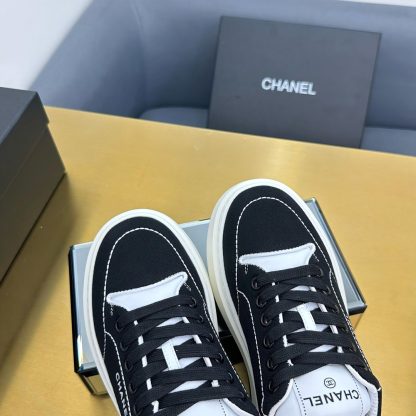 Chanel black casual versatile sneakers - Image 3