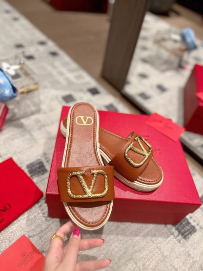 VALENTINO Studded Element Fashion Slippers - Image 4