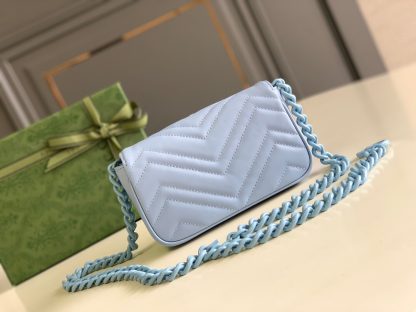 Gucci wave pattern chain bag small bag - Image 3