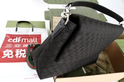 Gucci Magnetic Buckle Flap Men's Bag - Image 4