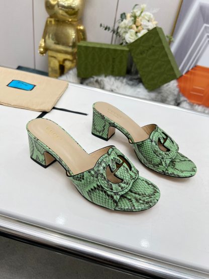 Gucci platform slippers - Image 4