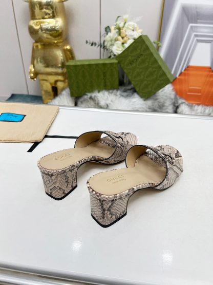 Gucci platform slippers - Image 4