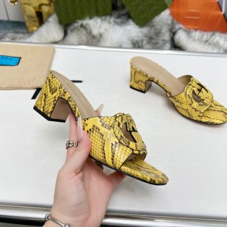 Gucci platform slippers