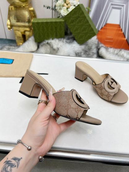 Gucci platform slippers