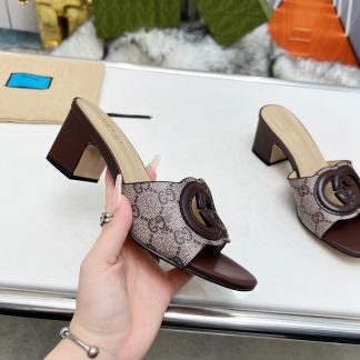 Gucci platform slippers