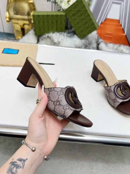 Gucci platform slippers - Image 4