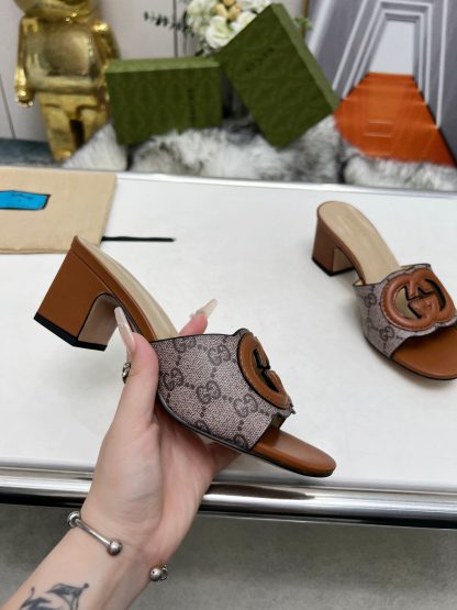 Gucci platform slippers