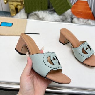 Gucci platform slippers