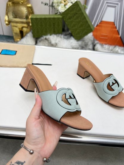 Gucci platform slippers - Image 4