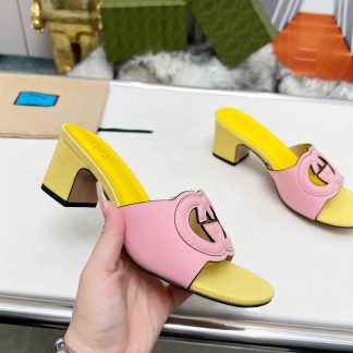 Gucci platform slippers