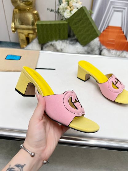 Gucci platform slippers