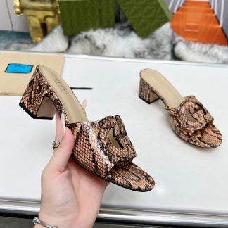 Gucci platform slippers