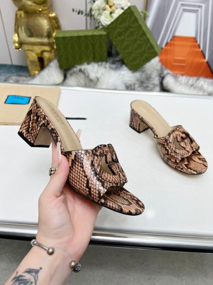 Gucci platform slippers