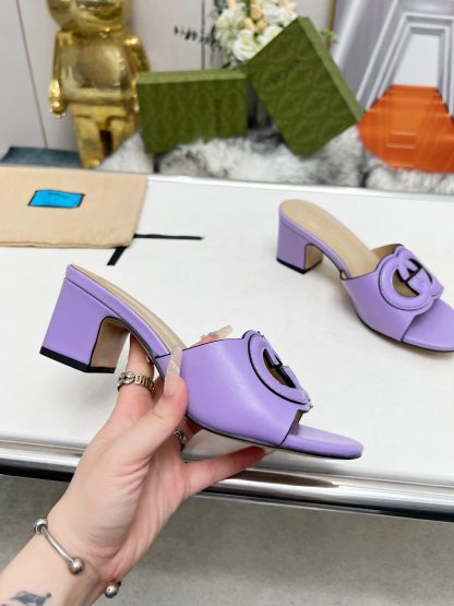 Gucci platform slippers - Image 4