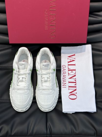 VALENTINO low-top calfskin sneakers - Image 3