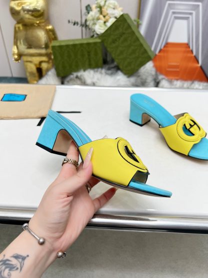 Gucci platform slippers - Image 4