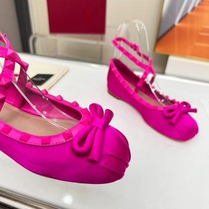 VALENTINO Minimalist Versatile Studded Element Flat Shoes Casual Shoes - Image 3