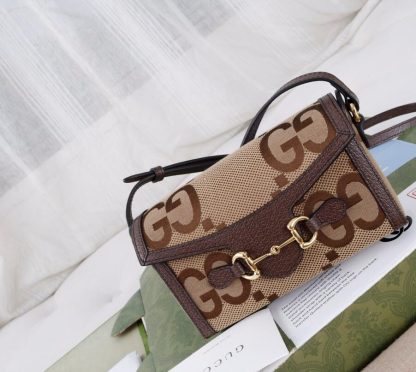 Gucci canvas fashion printed crossbody bag - Image 3