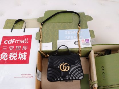Gucci flap closure handbag - Image 3