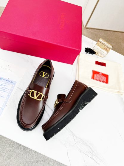 VALENTINO fashion vintage loafers casual shoes - Image 3