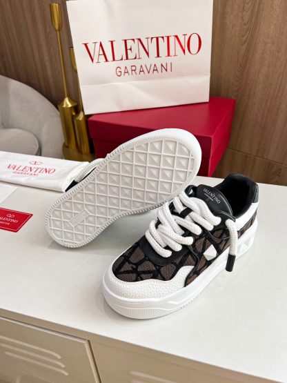 VALENTINO Fashion Couple Thick Strap Casual Shoes - Image 3
