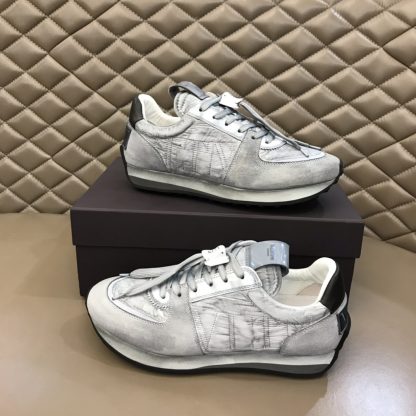 VALENTINO Comfortable Breathable Casual Fabric Sneakers - Image 3