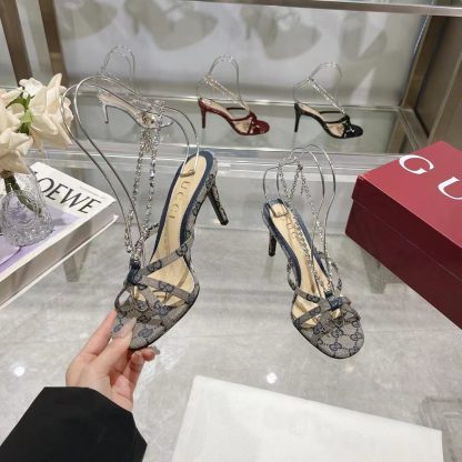Gucci classic women's high heel sandals - Image 3