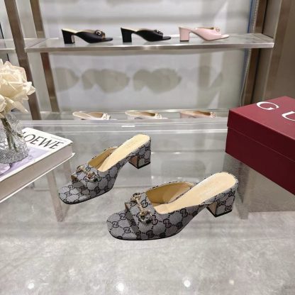 Gucci classic women's high heel sandals - Image 3