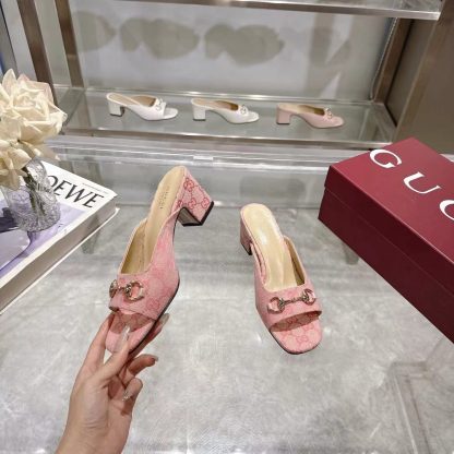 Gucci classic women's high heel sandals - Image 3