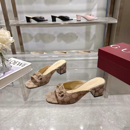 Gucci classic women's high heel sandals - Image 3