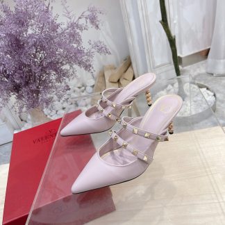 VALENTINO pointed toe studded element fashionable sandals high heels