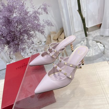 VALENTINO pointed toe studded element fashionable sandals high heels