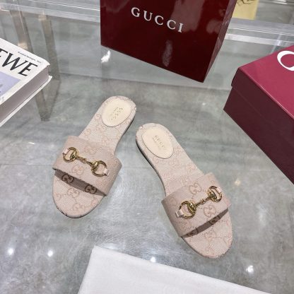 Gucci Horsebit Women's Beach Sandals - Image 3