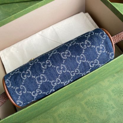 Gucci Vintage Denim Bag - Image 3