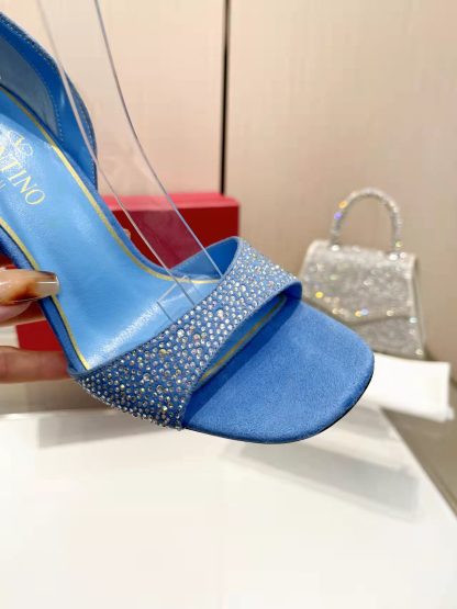 VALENTINO diamond-covered exquisite high heels - Image 3