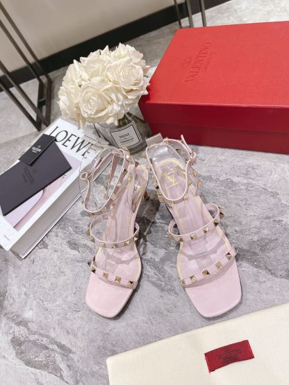 VALENTINO Studded Sandals High Heels - Image 3