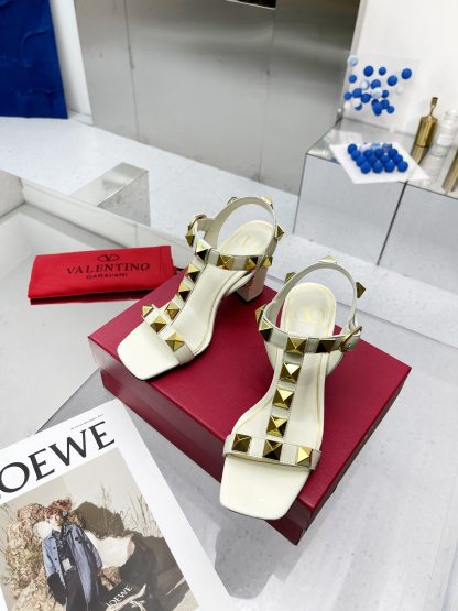VALENTINO Studded Sandals High Heels - Image 3