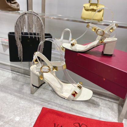VALENTINO Studded Sandals High Heels - Image 3
