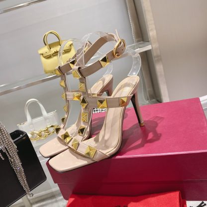 VALENTINO Studded Sandals High Heels - Image 3