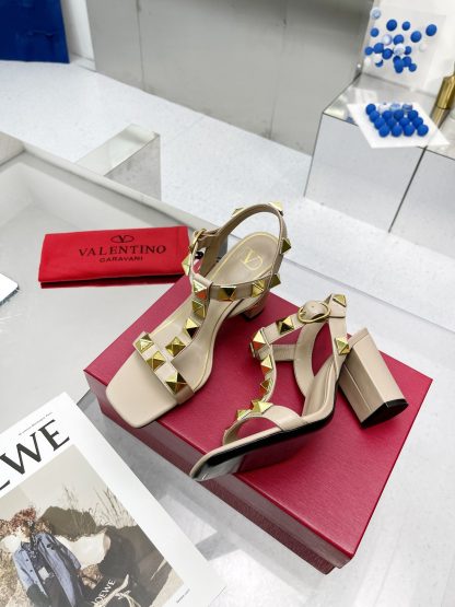 VALENTINO Studded Sandals High Heels - Image 3
