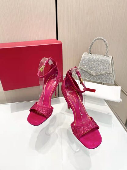 VALENTINO diamond-embellished high heels - Image 3