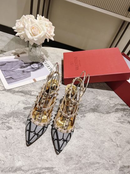 VALENTINO Elegant Studded High Heels