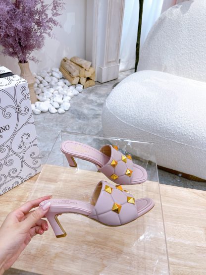 VALENTINO Temperament rivet element sandals high heels - Image 4