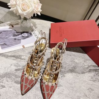 VALENTINO Fashion Rivet High Heels