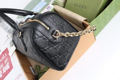 Gucci black printed pillow bag - Image 3