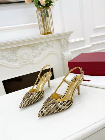VALENTINO new women's slingback sandals high heels