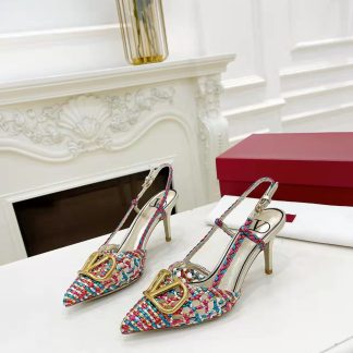 VALENTINO new women's slingback sandals high heels