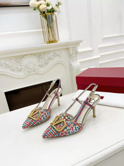 VALENTINO new women's slingback sandals high heels