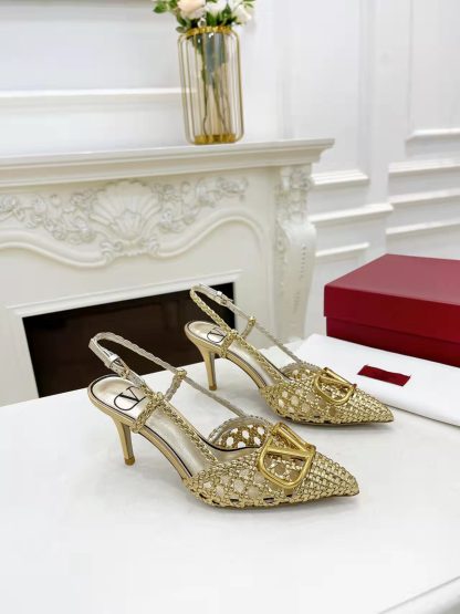 VALENTINO new women's slingback sandals high heels